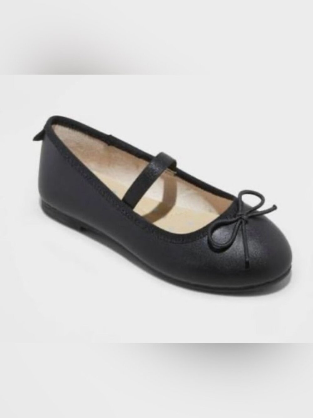NEW Toddler Nora Slip-On Ballet Flats - Cat & Jack™ Black 7T